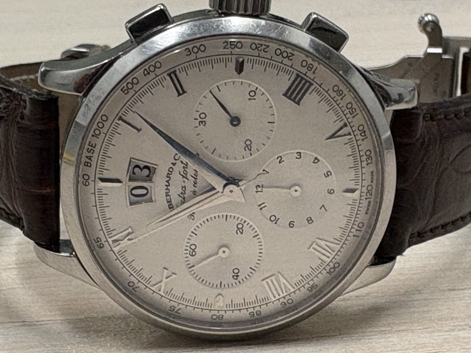 EBERHARD & CO. EXTRA-FORT ROUE A COLONNES (REF 31046) EBERHARD & CO. EXTRA-FORT ROUE A COLONNES (REF 31046)