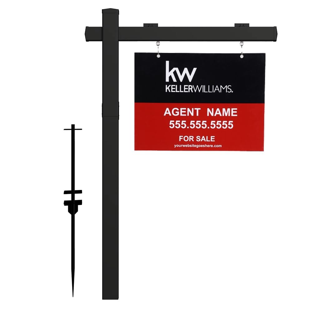Kdgarden Vinyl Pvc Real Estate Sign Post 6 Tall 4X 4X 72 Realtor Yard Sign Post Kdgarden Vinyl Pvc Real Estate Sign Post 6 Tall 4X 4X 72 Realtor Yard Sign Post