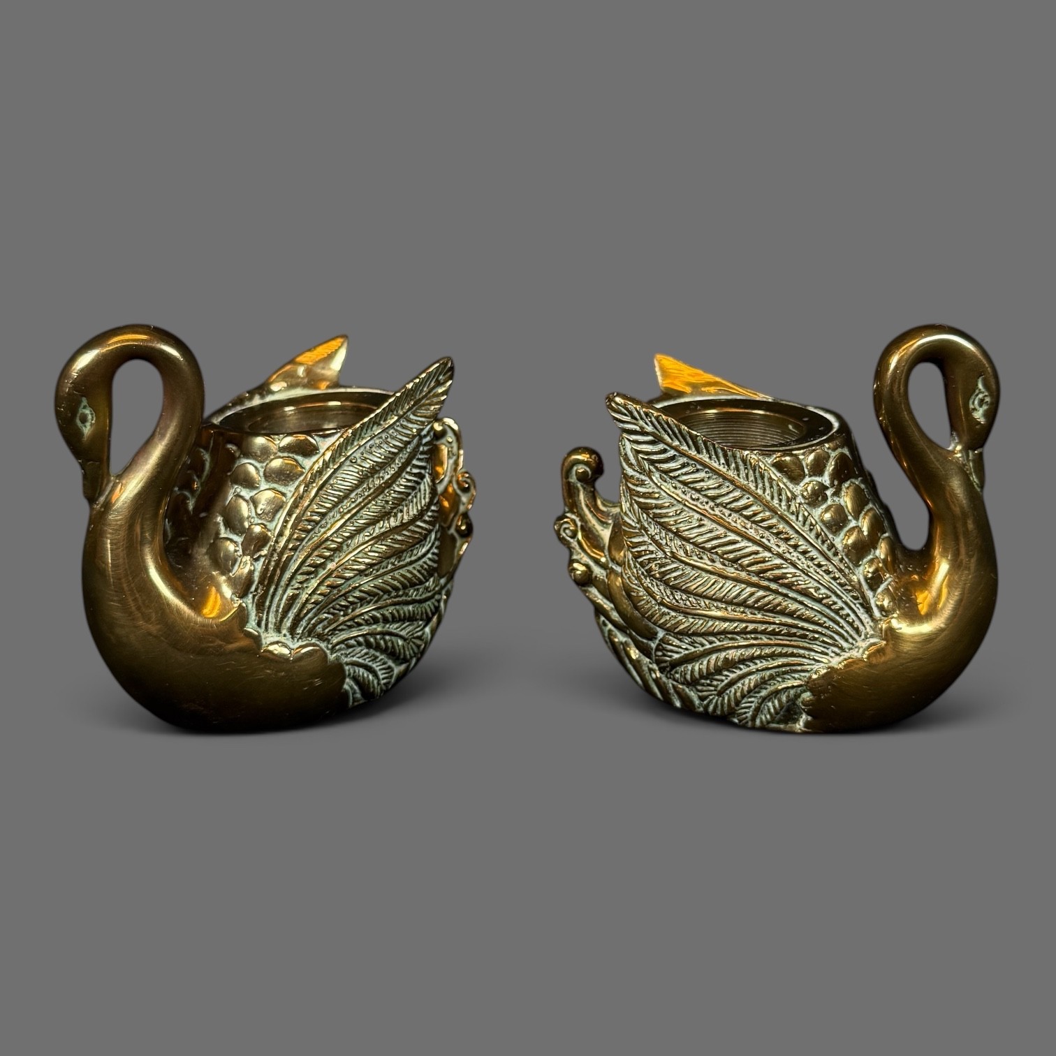Exquisite Vintage Brass Swan Taper Candle Candlestick Holder A Timeless Treasure Exquisite Vintage Brass Swan Taper Candle Candlestick Holder A Timeless Treasure