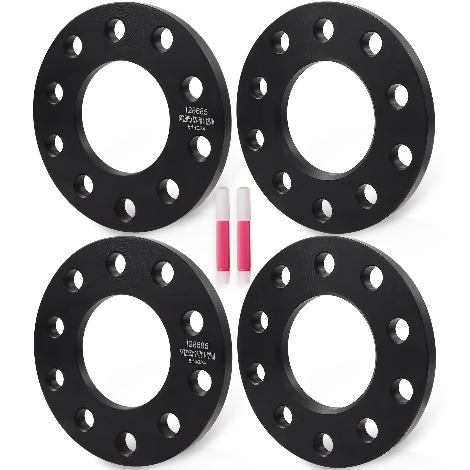 5x120/5x127-5x4.72/5x5 Spacers 12/78.1mm 1M/128i/135i/318i/is/325Ci/325i/is/xi