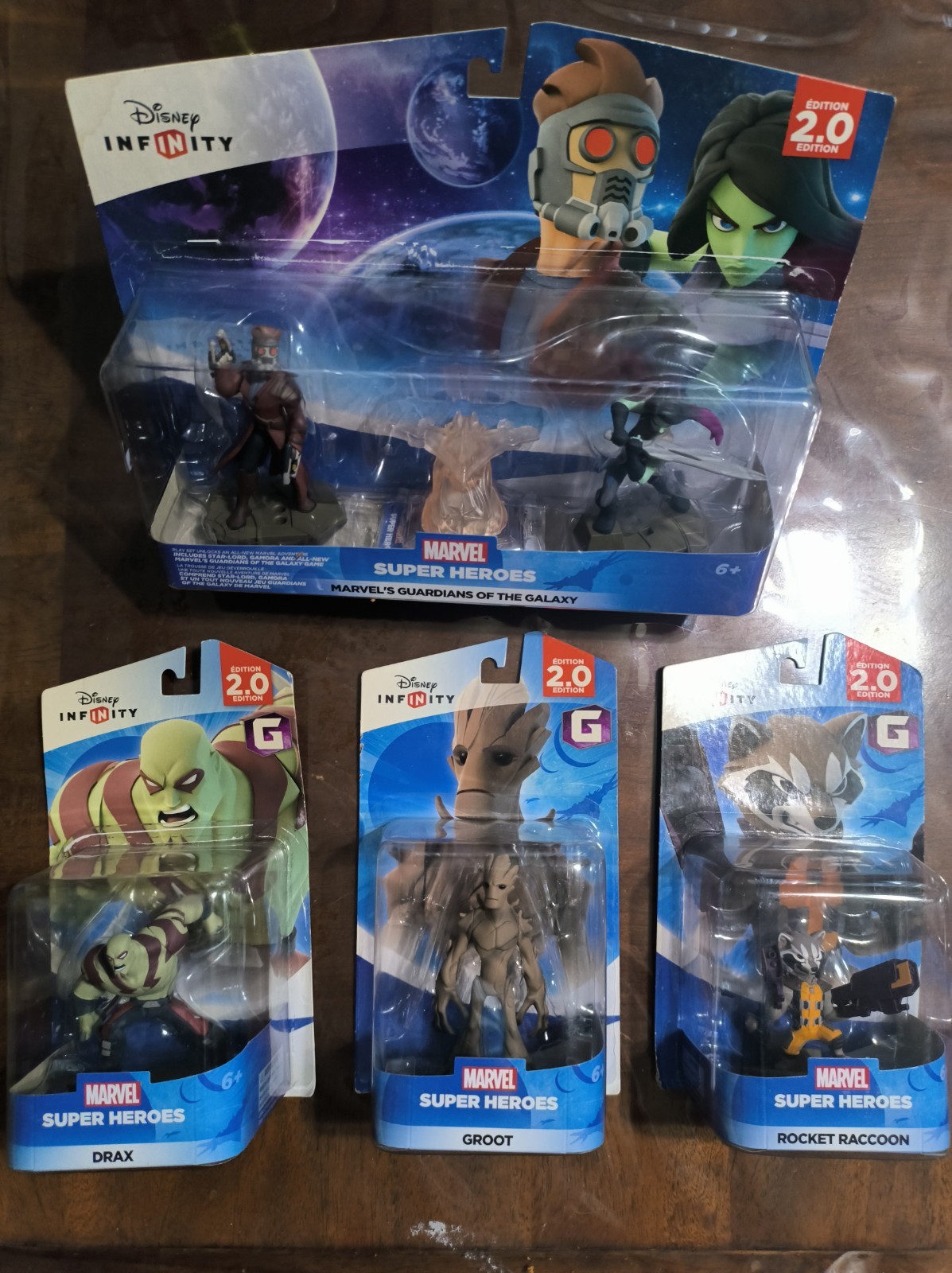 Disney Infinity 2.0 Guardians of the Galaxy Drax Groot Rocket Raccoon Play Set Disney Infinity 2.0 Guardians of the Galaxy Drax Groot Rocket Raccoon Play Set