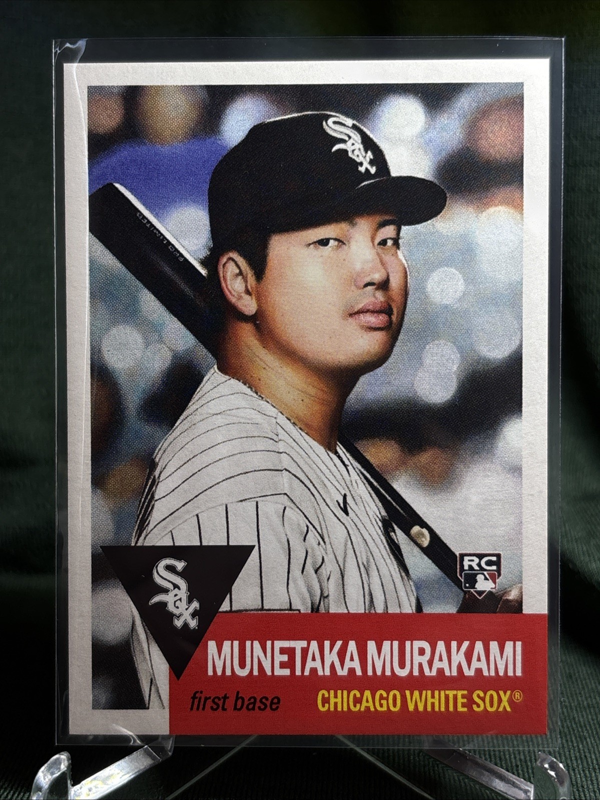 Topps Trading Card Munetaka Murakami Living Set RC Chicago White Sox Topps Trading Card Munetaka Murakami Living Set RC Chicago White Sox