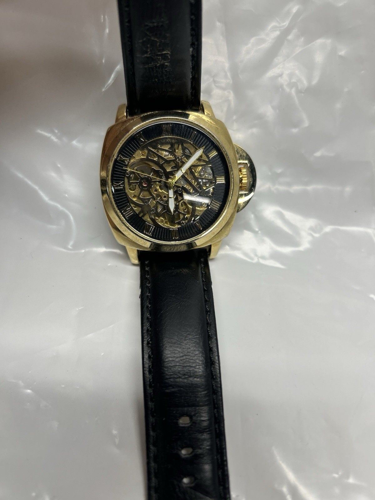 Rocawear RM7641 Automatic Watch Skeleton Rare Unique Men's Rocawear RM7641 Automatic Watch Skeleton Rare Unique Men's