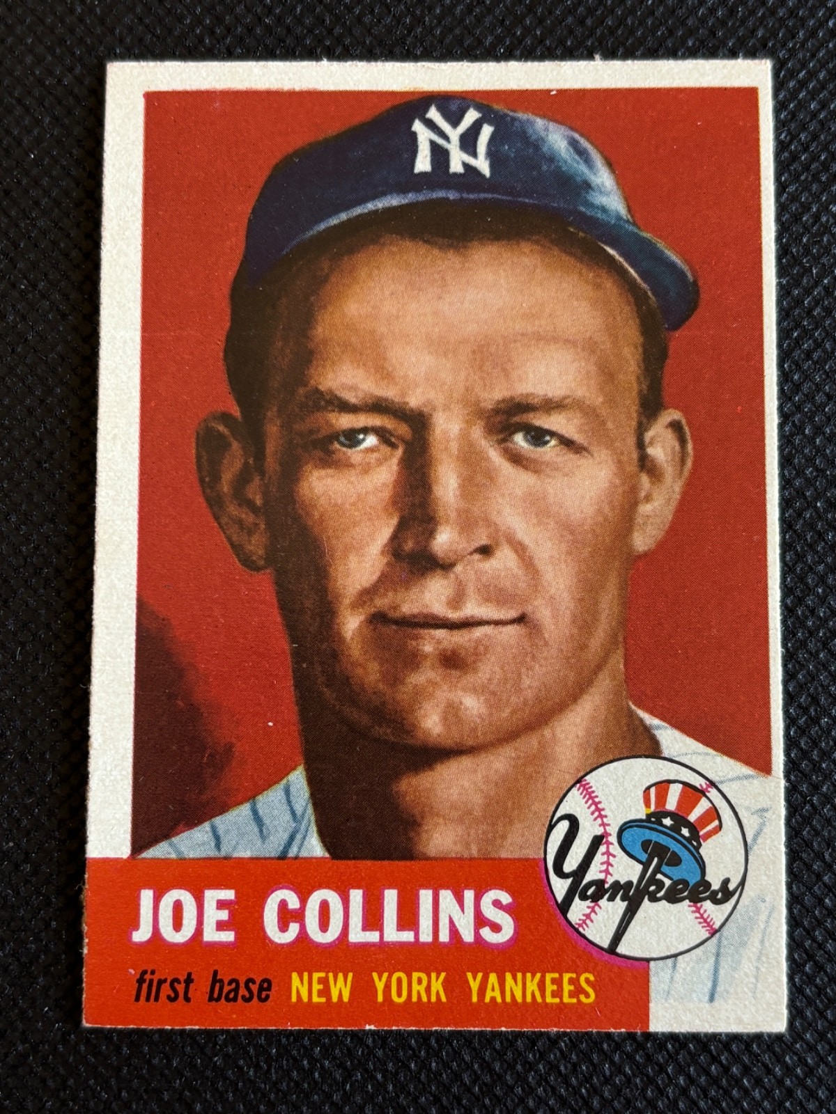 1953 Topps Joe Collins #9  Near Mint or better BEAUTIFUL COLOR & PRINTING