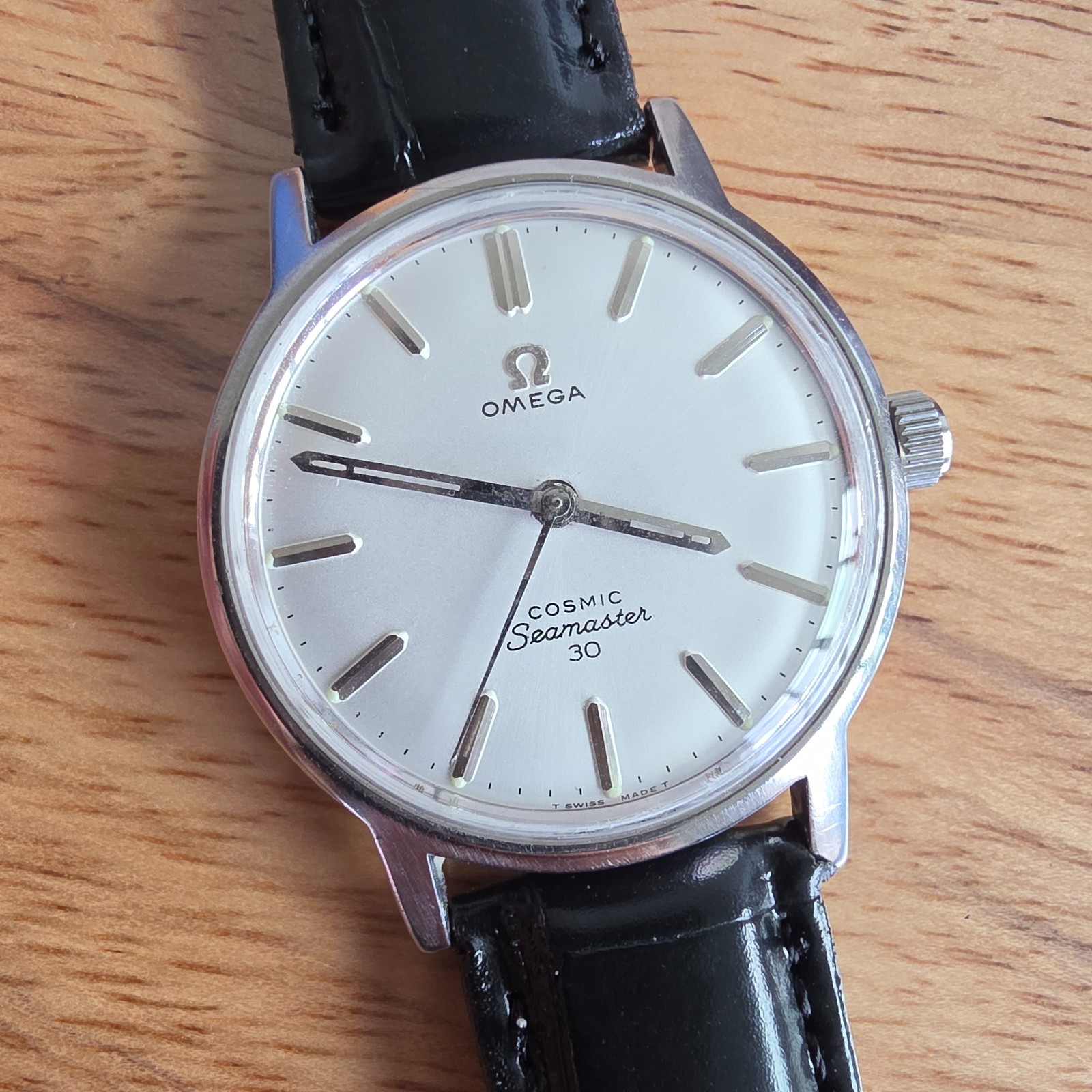 Vintage OMEGA Seamaster men\'s manual wind watch 135.070 swiss 1970