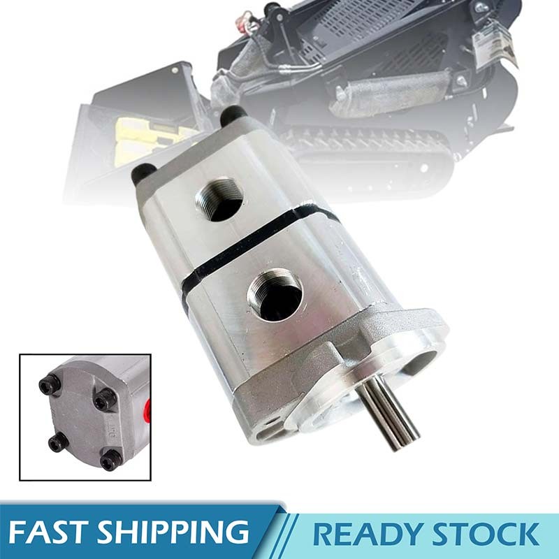 PGP51088G3LP Fits AGT Hydraulic Pump Two-Section for Skid Steer Loader KTT23 New PGP51088G3LP Fits AGT Hydraulic Pump Two-Section for Skid Steer Loader KTT23 New