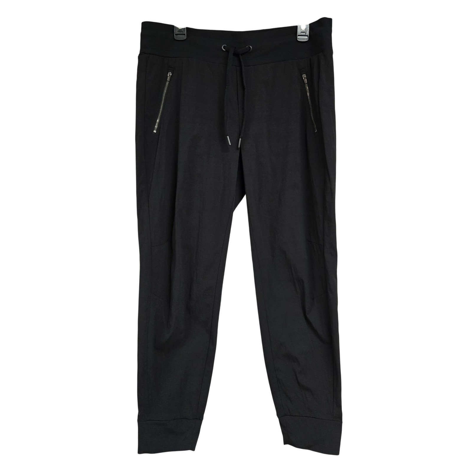 Athleta Trekkie North Jogger Pants Hiking Travel Activewear Black Women\'s Sz 12 Athleta Trekkie North Jogger Pants Hiking Travel Activewear Black Women\'s Sz 12