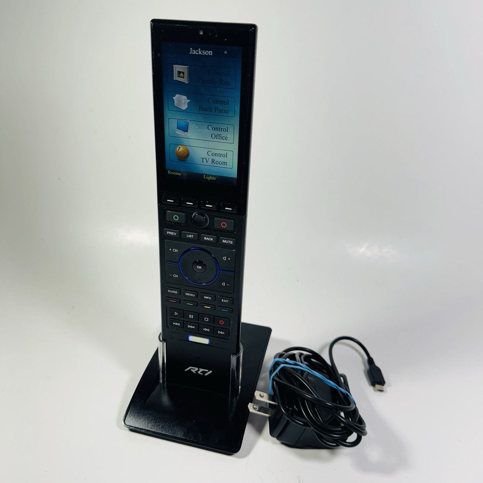 RTI T3X TOUCHSCREEN UNIVERSAL REMOTE CONTROL w/ DOCK OEM RTI T3X TOUCHSCREEN UNIVERSAL REMOTE CONTROL w/ DOCK OEM