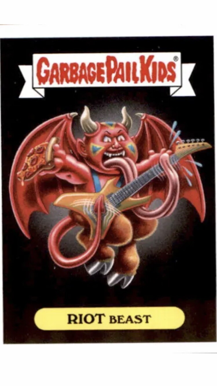 2017 Garbage Pail Kids Riot Fest (10) Sticker Set Limited Print Run RARE COOL 2017 Garbage Pail Kids Riot Fest (10) Sticker Set Limited Print Run RARE COOL