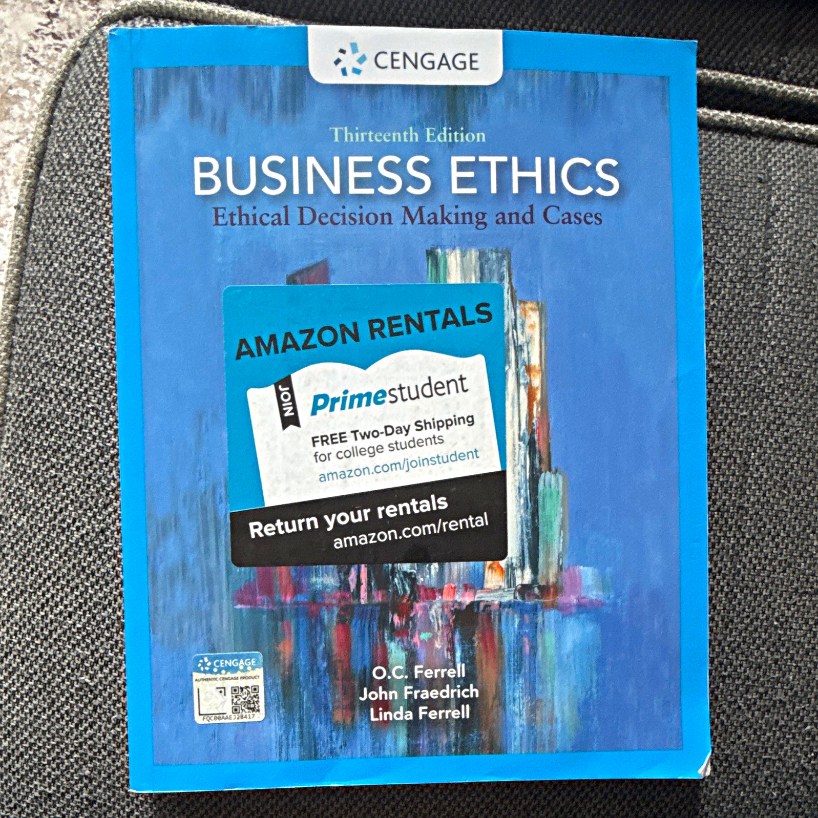 Cengage Business Ethics Ethical Decision Making & Cases 13th Loose-Leaf 2022 Cengage Business Ethics Ethical Decision Making & Cases 13th Loose-Leaf 2022