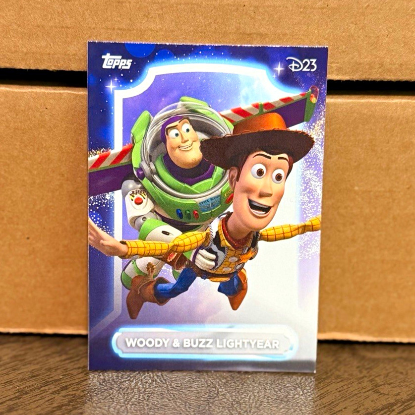 2026 Disney D23 Exclusive Toy Story Card Woody & Buzz Lightyear 2026 Disney D23 Exclusive Toy Story Card Woody & Buzz Lightyear