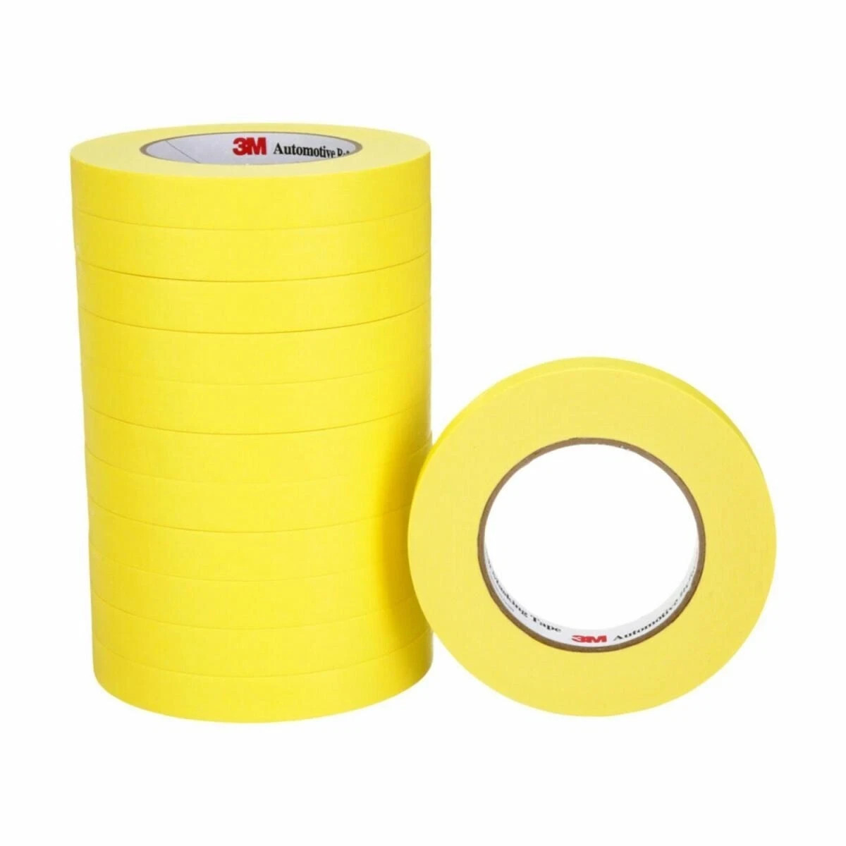 3M 06652 18 mm x 55 m Automotive Refinish Masking Tape, Pack of 12 3M 06652 18 mm x 55 m Automotive Refinish Masking Tape, Pack of 12