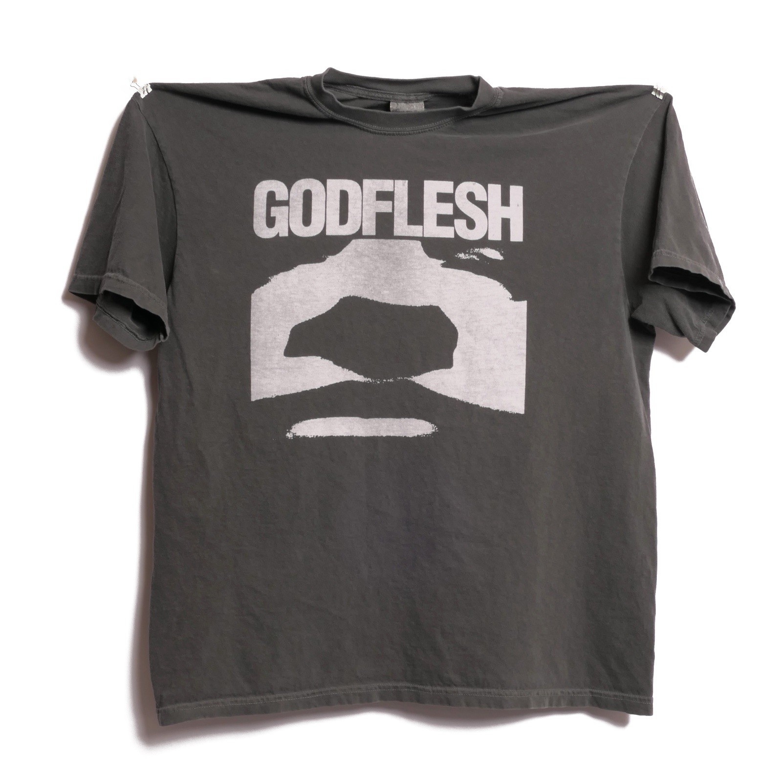 Godflesh Band Tee Industrial Metal Swordfish Records Ultra Faded Glam Rock - XL Godflesh Band Tee Industrial Metal Swordfish Records Ultra Faded Glam Rock - XL