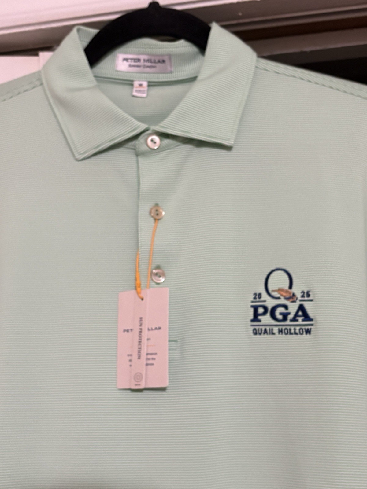 Men’s Peter Millar 2025 PGA Championship Quail Hollow Summer Comfort Polo Men’s Peter Millar 2025 PGA Championship Quail Hollow Summer Comfort Polo