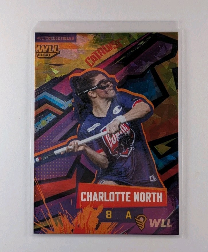 CHARLOTTE NORTH CATALYST 2026 PLL Fieldside II WLL #CAT-9 Lacrosse Card CHARLOTTE NORTH CATALYST 2026 PLL Fieldside II WLL #CAT-9 Lacrosse Card