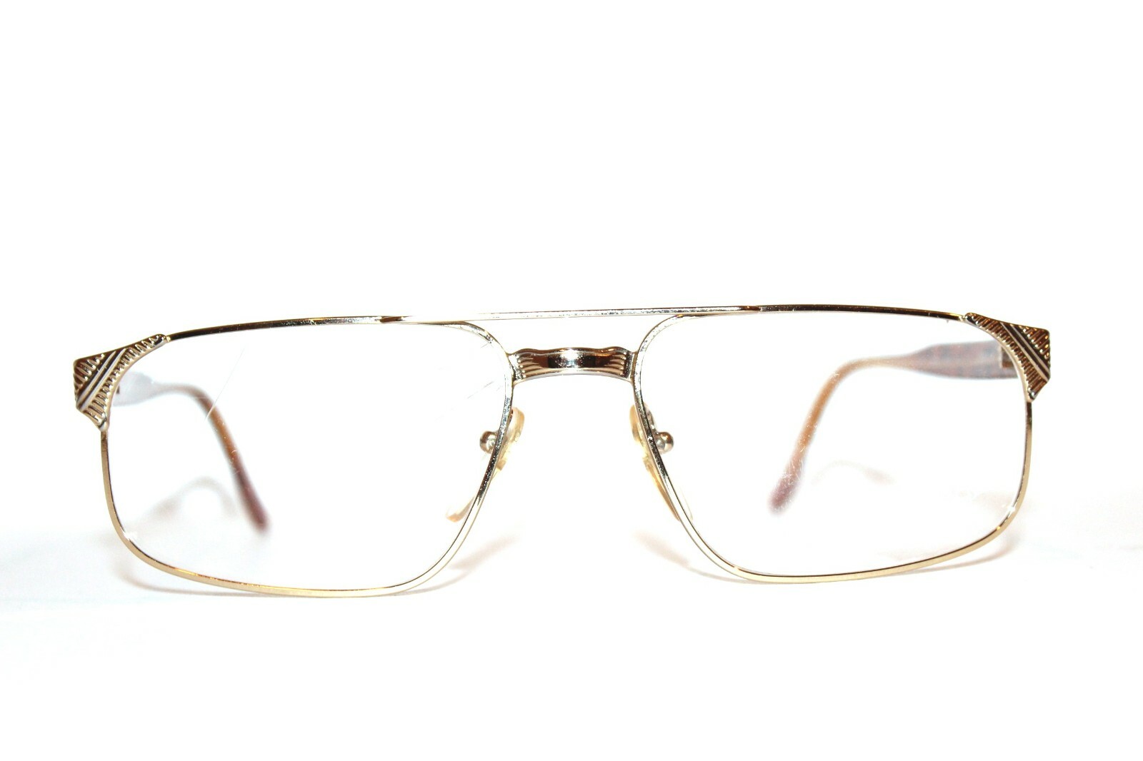 BRAND NEW VINTAGE REGINE\'S 230 GOLD TORTOISE EYEGLASSES RETRO 50-18-140 MM ITALY