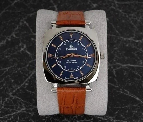 RARE Old Stock Vintage Roamer ST96 Swiss Mechanical Men's 36mm Watch RARE Old Stock Vintage Roamer ST96 Swiss Mechanical Men's 36mm Watch