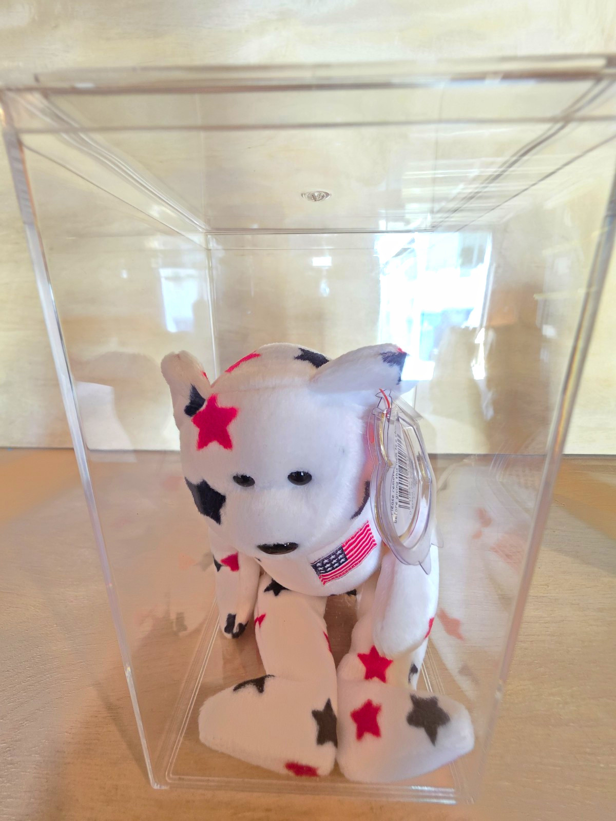 Ty Beanie Babies Glory Bear Stars & Stripes Plush Retired Vintage 1998 MPN 04188 Ty Beanie Babies Glory Bear Stars & Stripes Plush Retired Vintage 1998 MPN 04188