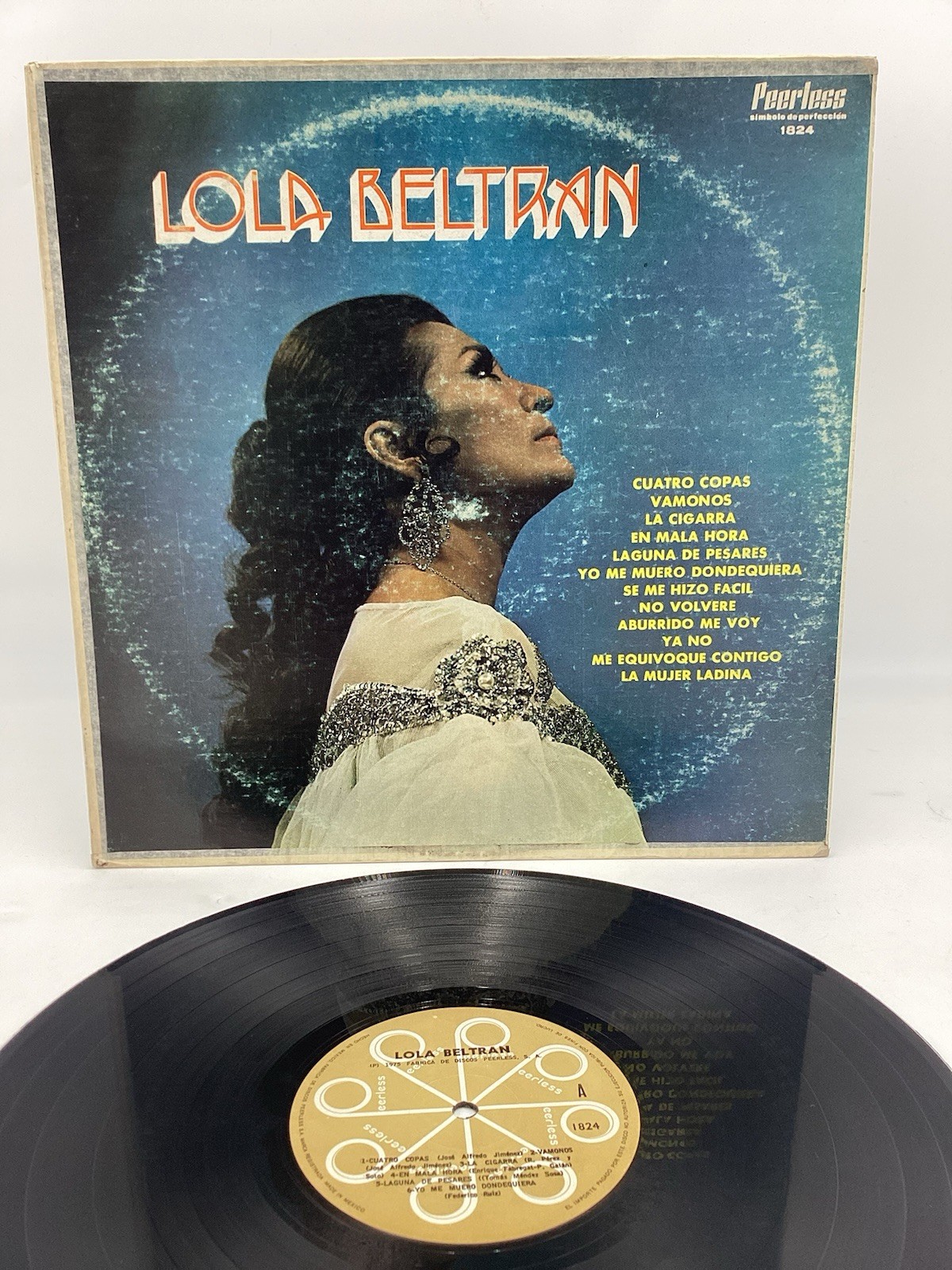 ￼ LOLA BELTRAN (76’ PEERLESS VINYL LP MEXICO) EX+