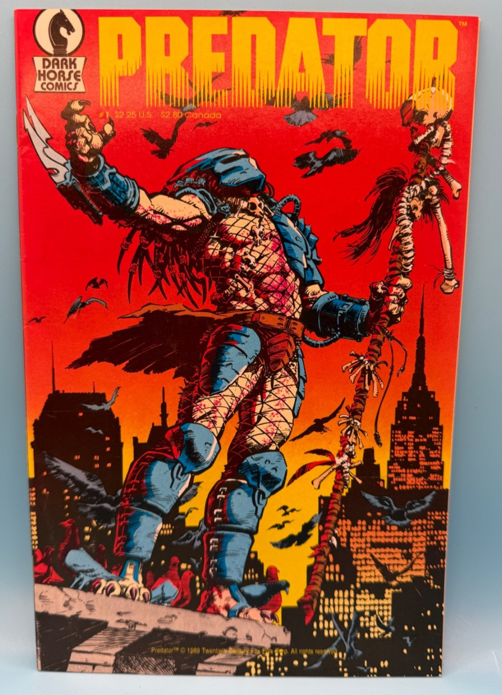 Rare: Predator #1 (1989) Mark Verheiden, Chris Warner Comic Boarded/Sealed Bag