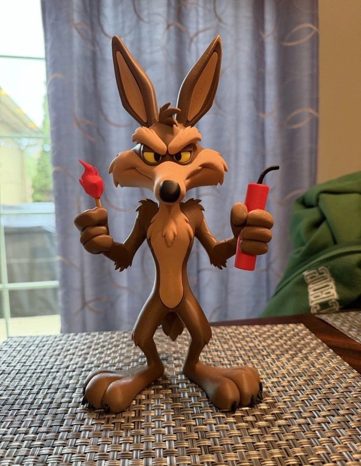 LARGE 12” Wile E Coyote with Dynamite -Collectible BEST PRICE LARGE 12” Wile E Coyote with Dynamite -Collectible BEST PRICE