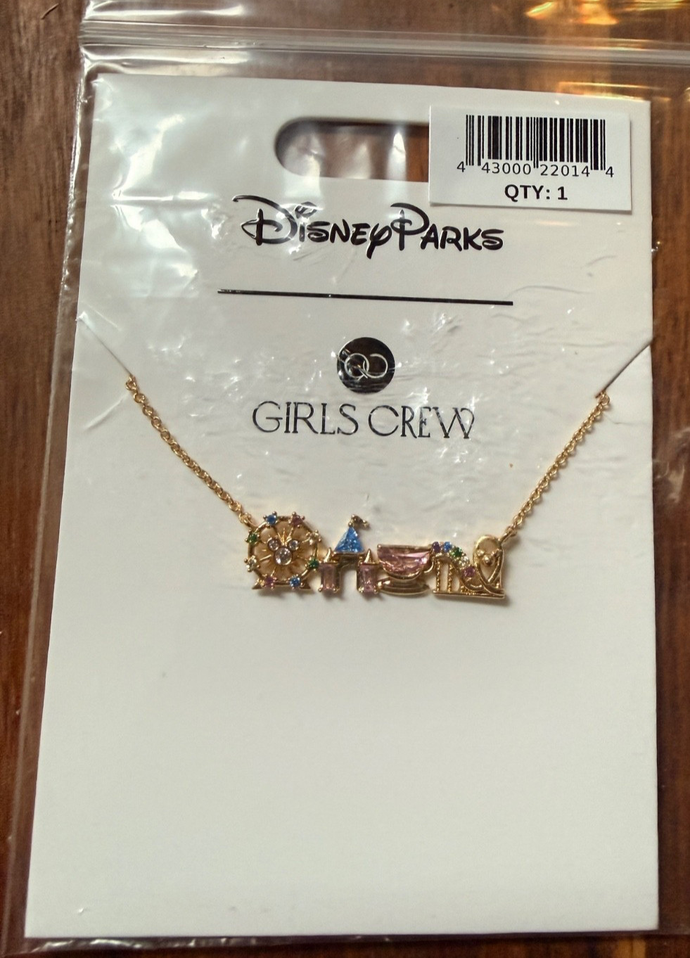 Disneyland Attractions Icons Necklace By Girls Crew New Disneyland Attractions Icons Necklace By Girls Crew New