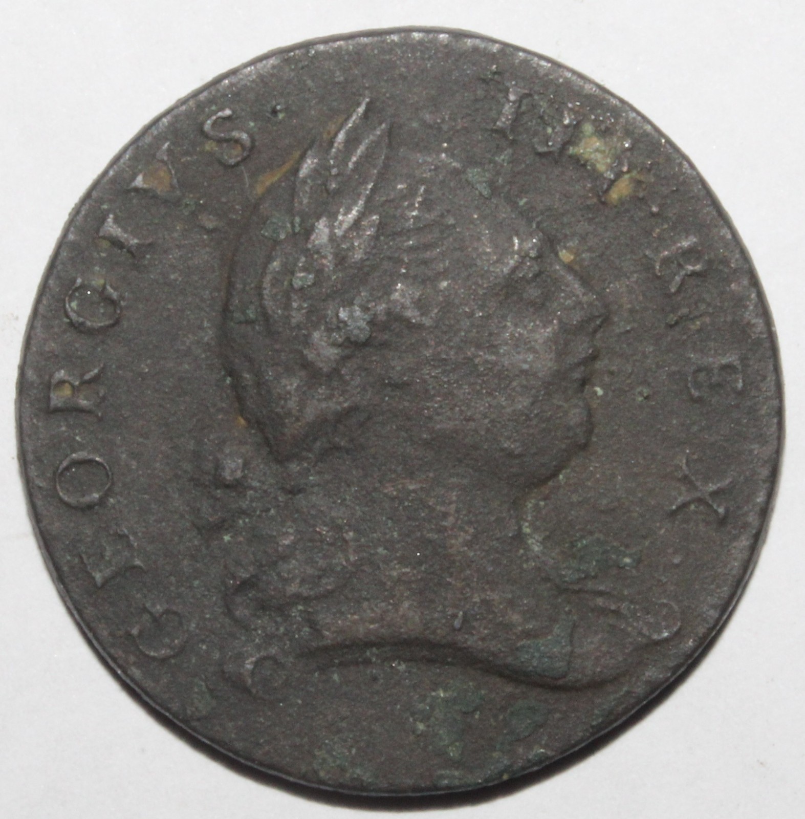 1773 Virgina Half Penny FG206