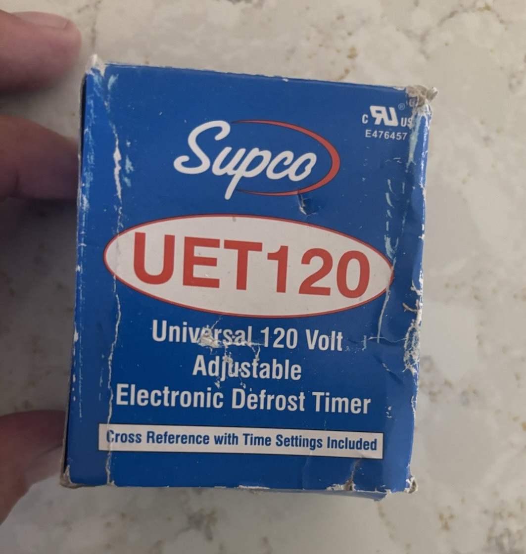 SUPCO UET120 Adjustable Universal 120V Electronic Defrost Timer SUPCO UET120 Adjustable Universal 120V Electronic Defrost Timer