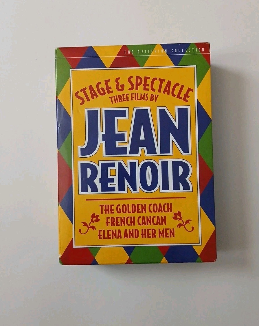 Stage and Spectacle: Three Films by Jean Renoir - Criterion Collection DVD OOP Stage and Spectacle: Three Films by Jean Renoir - Criterion Collection DVD OOP