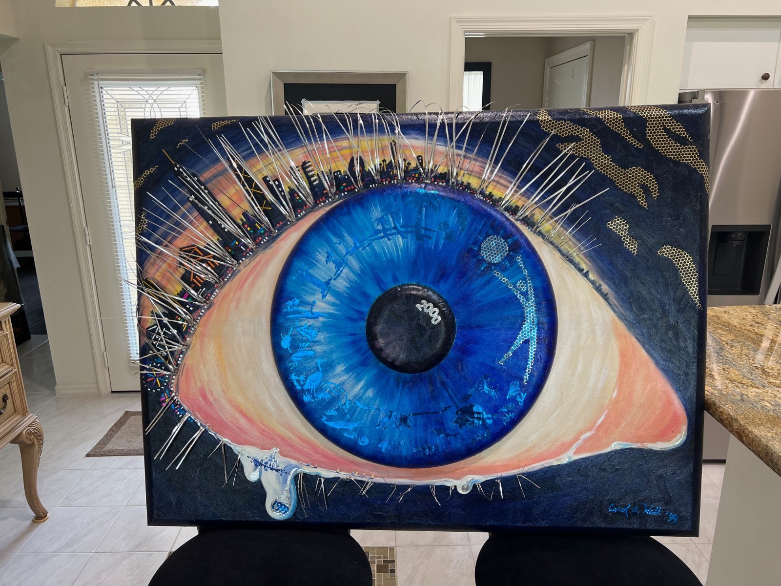 original artwork by Chicago Artist - \