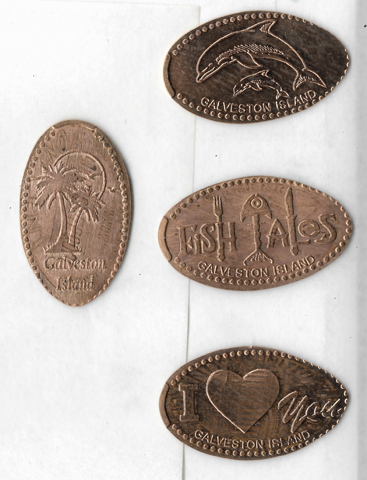 Elongated Pennies *Fishtales Restaurant\