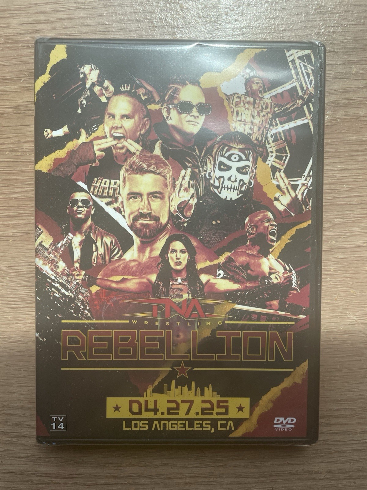 TNA: Rebellion 2025 DVD: Impact Wrestling: RARE Sealed TNA: Rebellion 2025 DVD: Impact Wrestling: RARE Sealed
