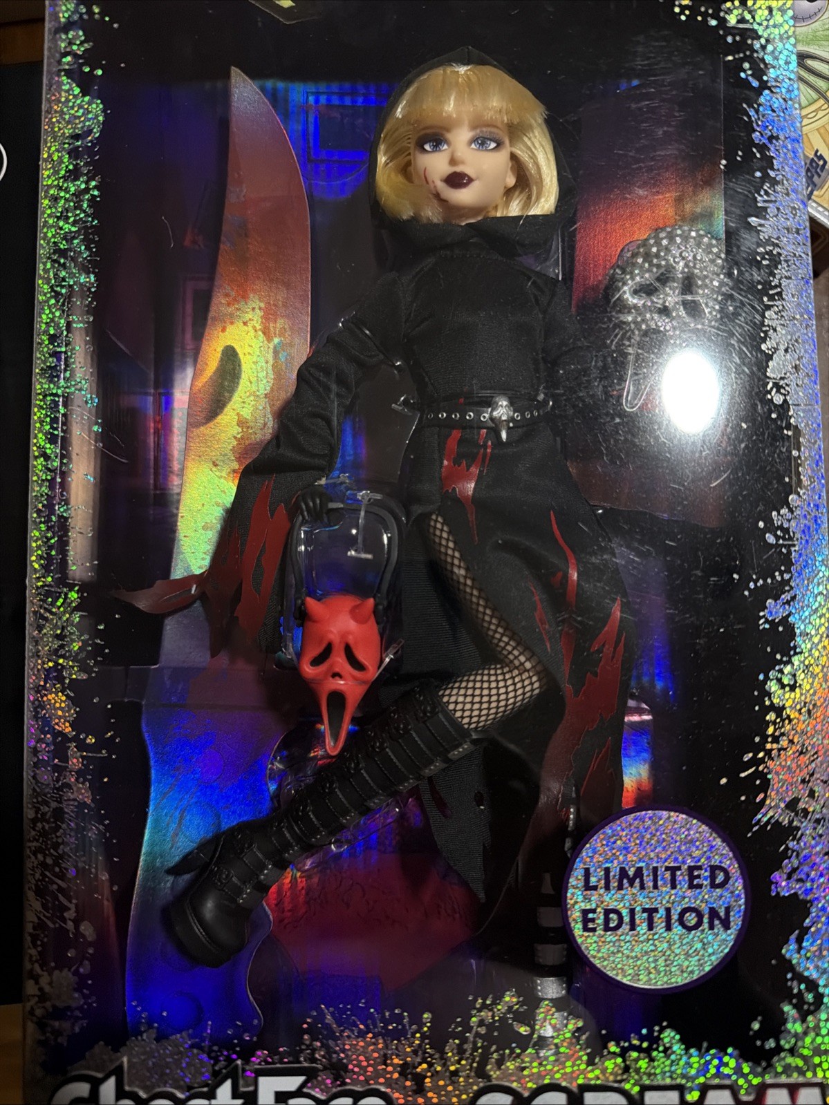 Doll Haus of Dread GHOST FACE Scream Doll NEW Jakks Horror doll 2026 In Hand Doll Haus of Dread GHOST FACE Scream Doll NEW Jakks Horror doll 2026 In Hand