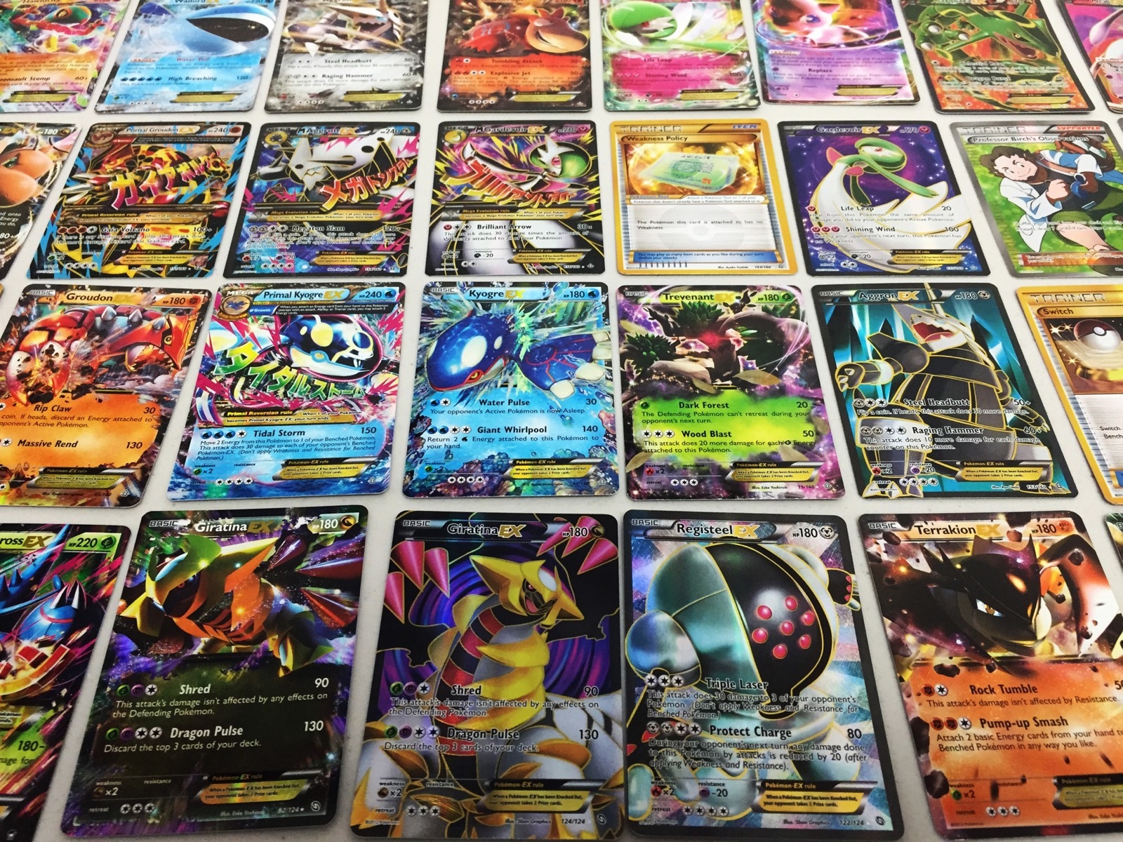100 Pokemon Cards Lot OFFICIAL TCG Cards Ultra Rare Included + GX EX MEGA OR V