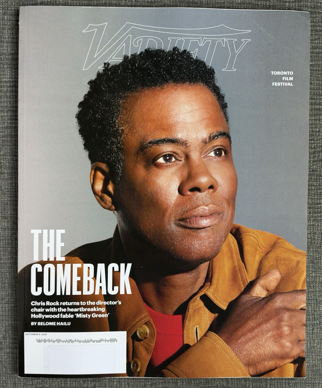 Variety Magazine - Chris Rock - The Comeback - September 8 2026 Variety Magazine - Chris Rock - The Comeback - September 8 2026