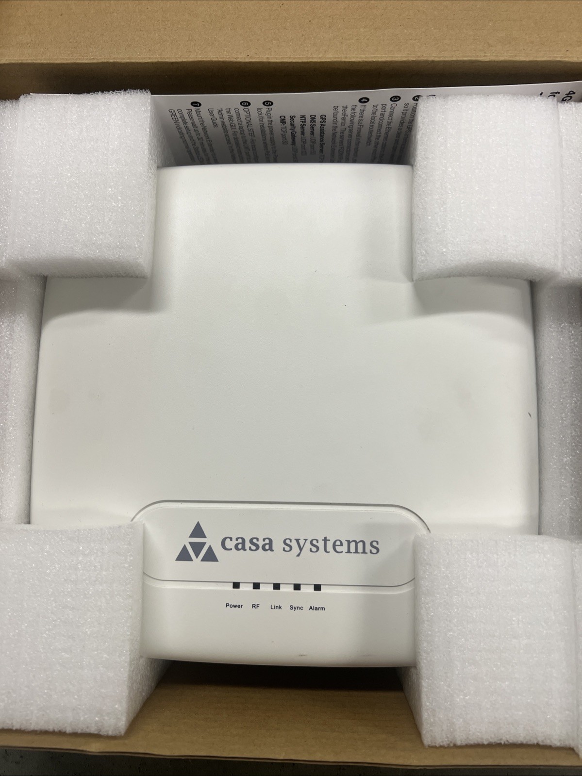 Casa Systems - VERIZON 4G LTE NETWORK EXTENDER 3 FOR ENTERPRISE Casa Systems - VERIZON 4G LTE NETWORK EXTENDER 3 FOR ENTERPRISE