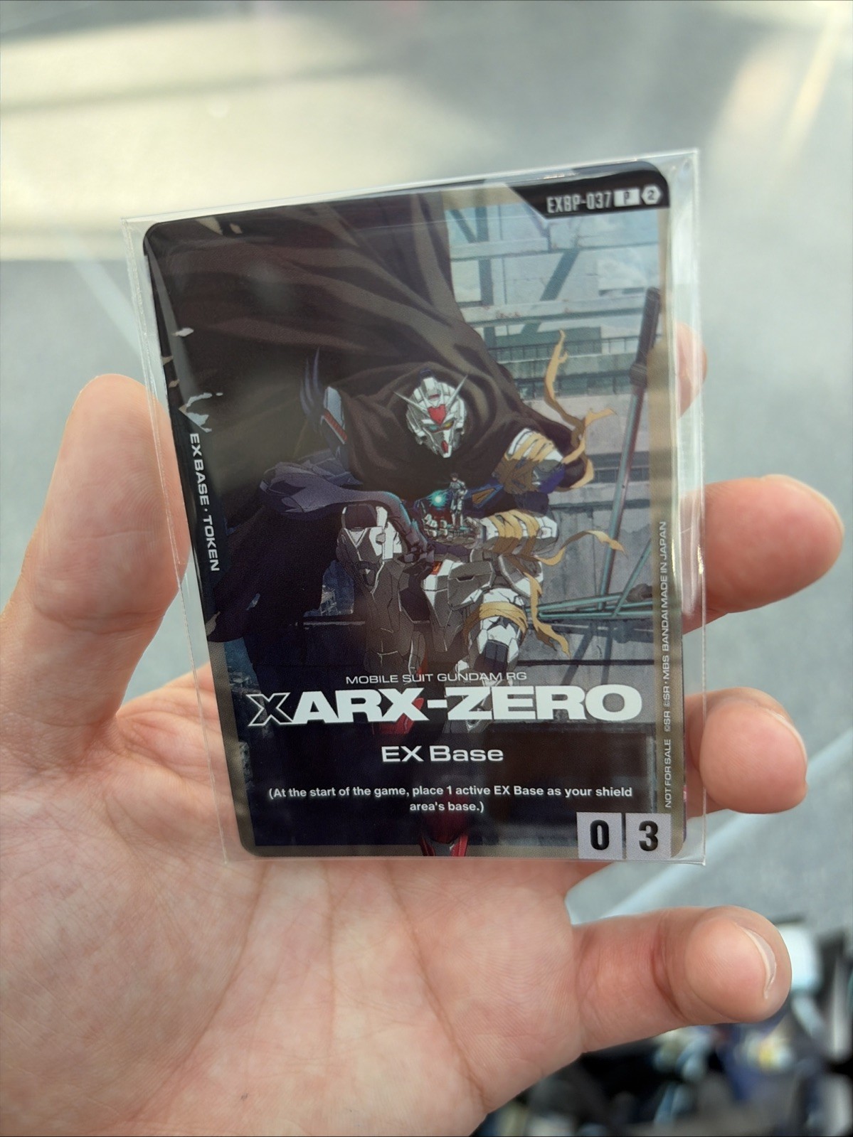 NYCC 2026 EX Base EXBP-037 Gundam SEALED Promo ENGLISH Gundam Card Game NYCC 2026 EX Base EXBP-037 Gundam SEALED Promo ENGLISH Gundam Card Game