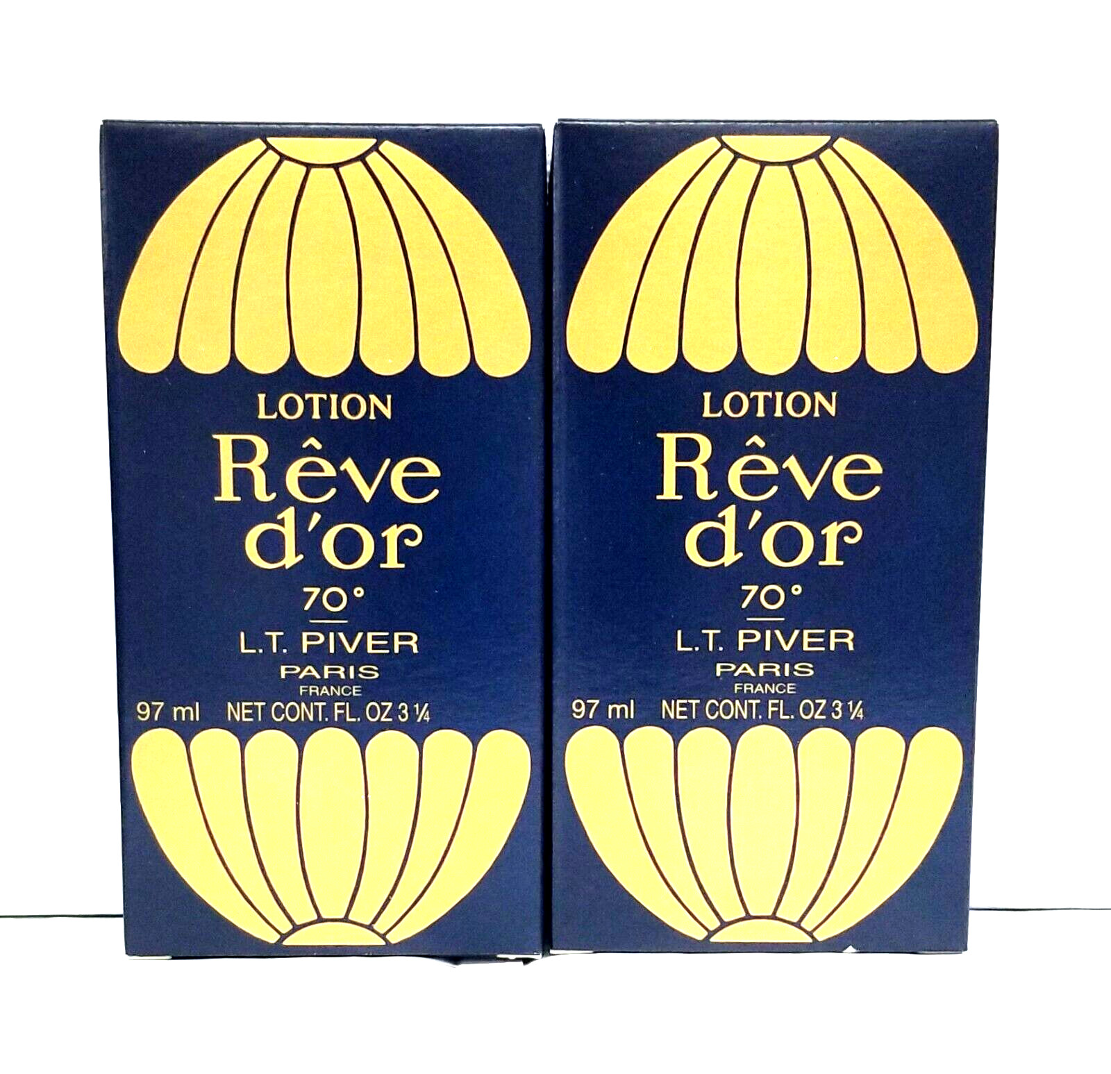 2-REVE D\'or “ Dream Of Gold” Lotion By L T Piver Paris 97ML 2-REVE D\'or “ Dream Of Gold” Lotion By L T Piver Paris 97ML
