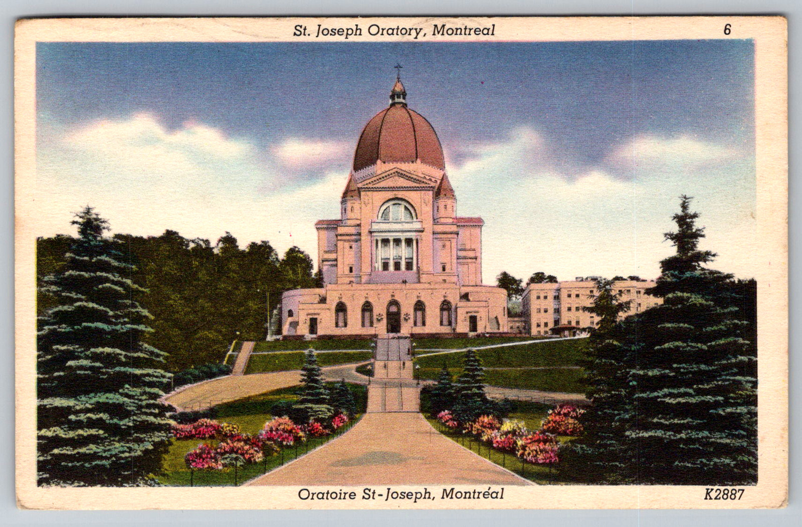 c1940s St Joseph Oratory Montreal North Carolina Postcard c1940s St Joseph Oratory Montreal North Carolina Postcard