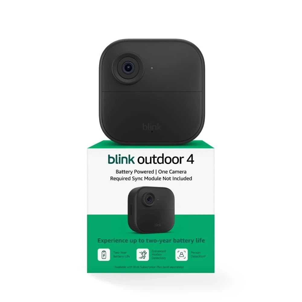 Blink Outdoor (4th Gen newest model) Wireless HD security camera | Add-on camera