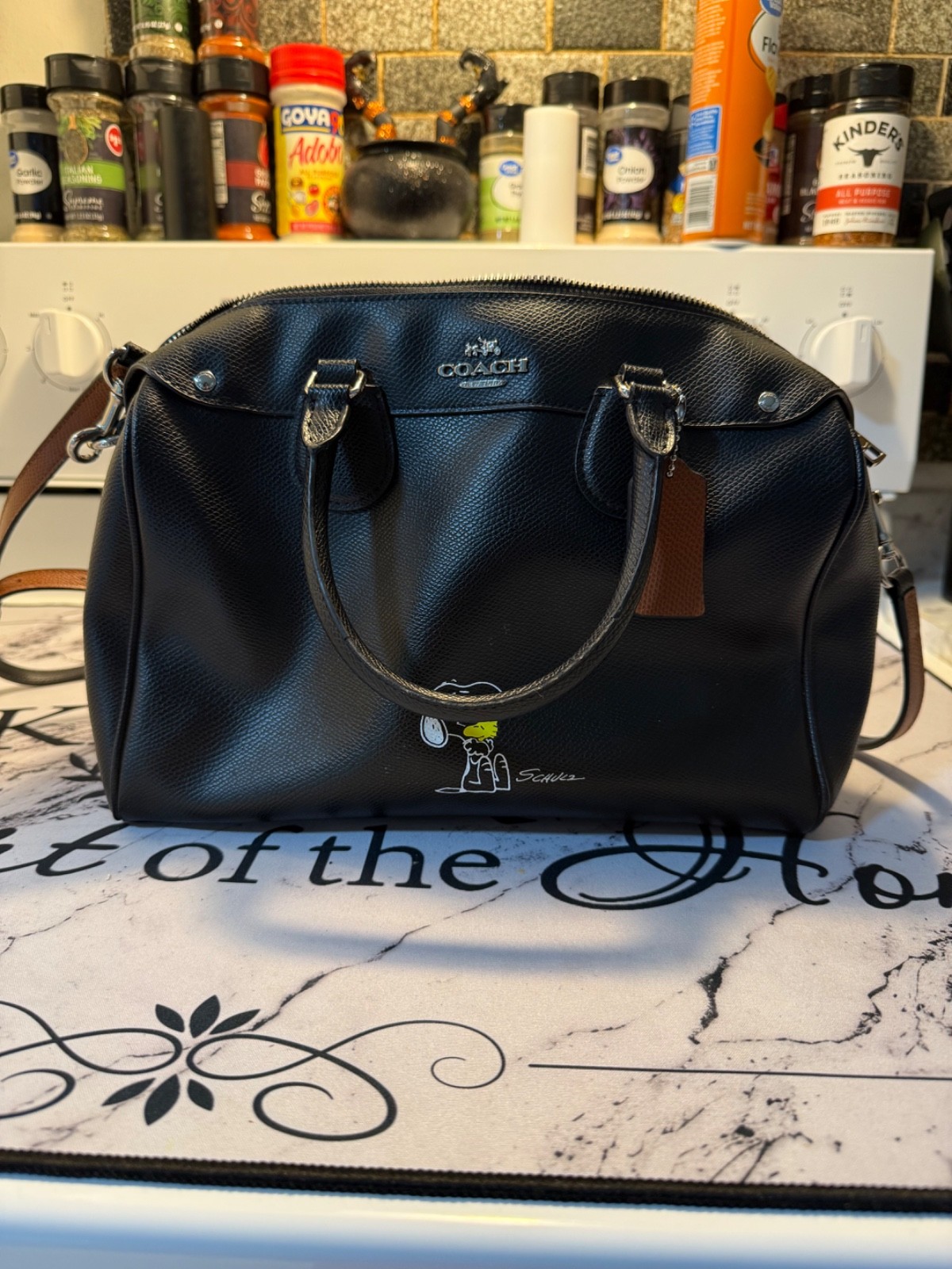 limited edition coach x peanuts snoopy bennett satchel limited edition coach x peanuts snoopy bennett satchel