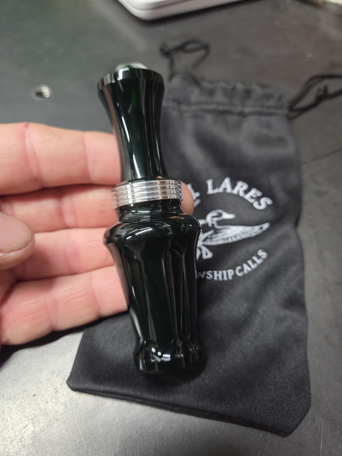 JJ Lares Hybrid Duck Call NEW In Bag Mallard Green JJ Lares Hybrid Duck Call NEW In Bag Mallard Green