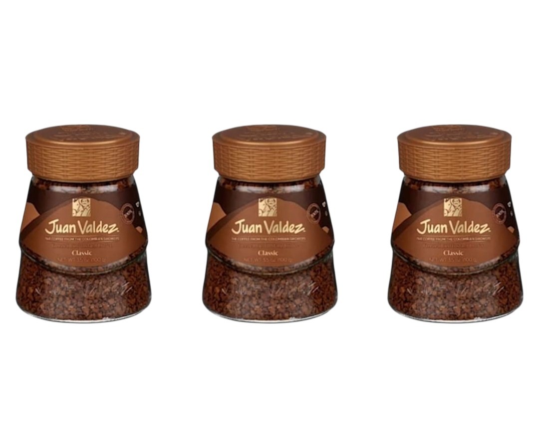 Juan Valdez Classic Instant Coffee 3.5 OZ Premium Colombian (Pack of 3) Juan Valdez Classic Instant Coffee 3.5 OZ Premium Colombian (Pack of 3)