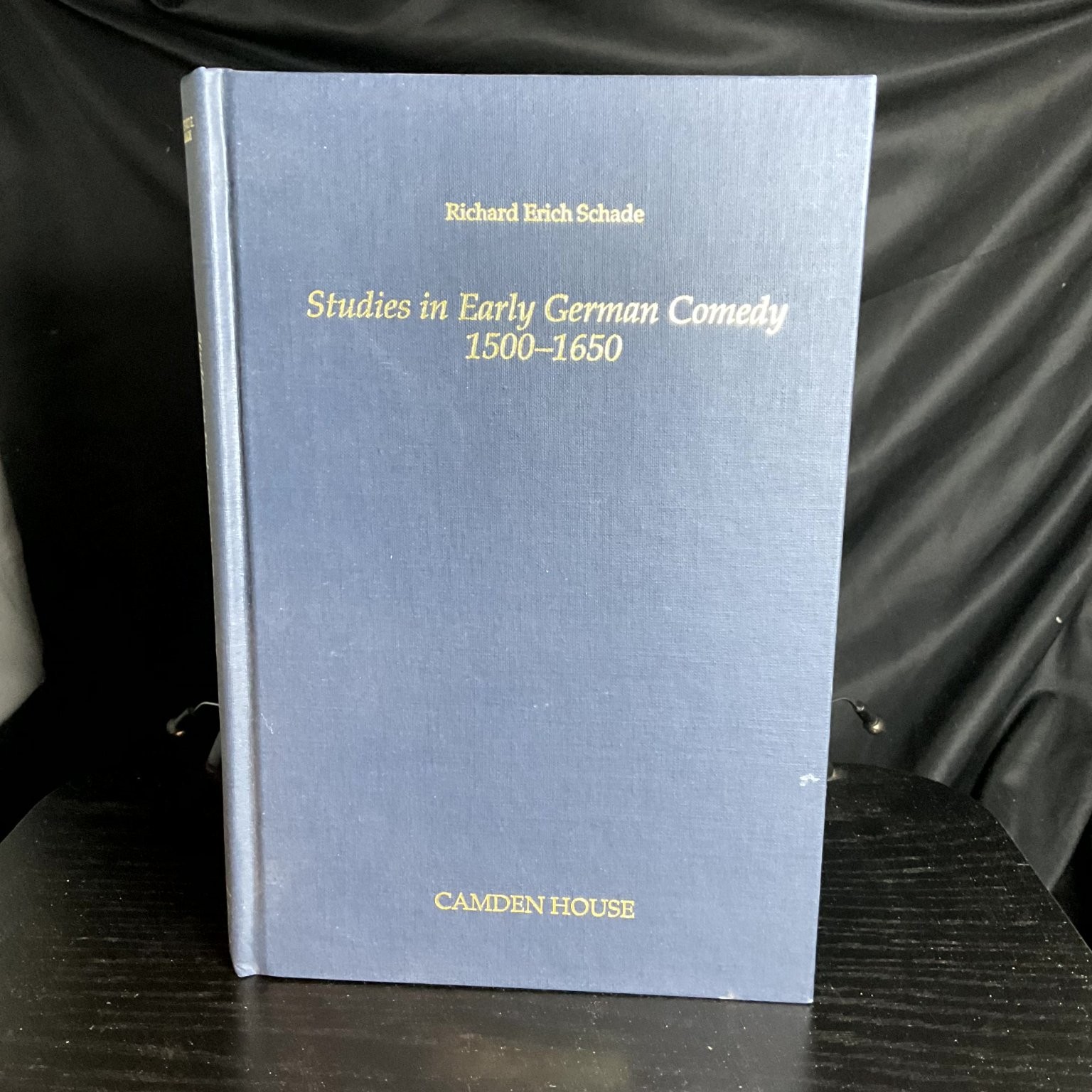 Studies in Early German Comedy 1500-1650 Schade 1st Edition 1988 German Lit