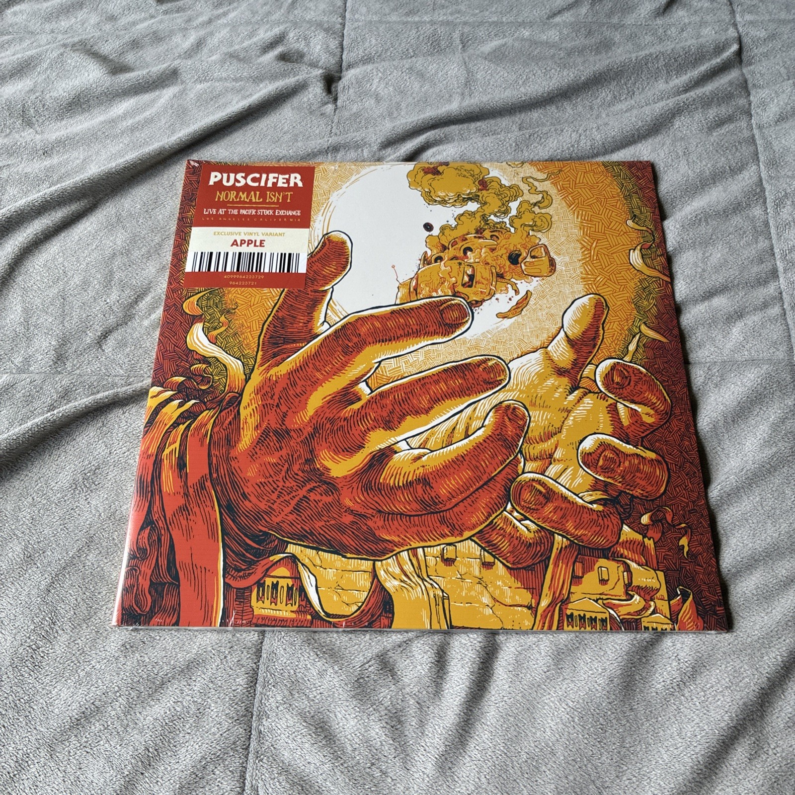 Puscifer - Normal Isn\'t (Live) 2026 RSD Apple Red Vinyl, Limited x/2500, Sealed Puscifer - Normal Isn\'t (Live) 2026 RSD Apple Red Vinyl, Limited x/2500, Sealed
