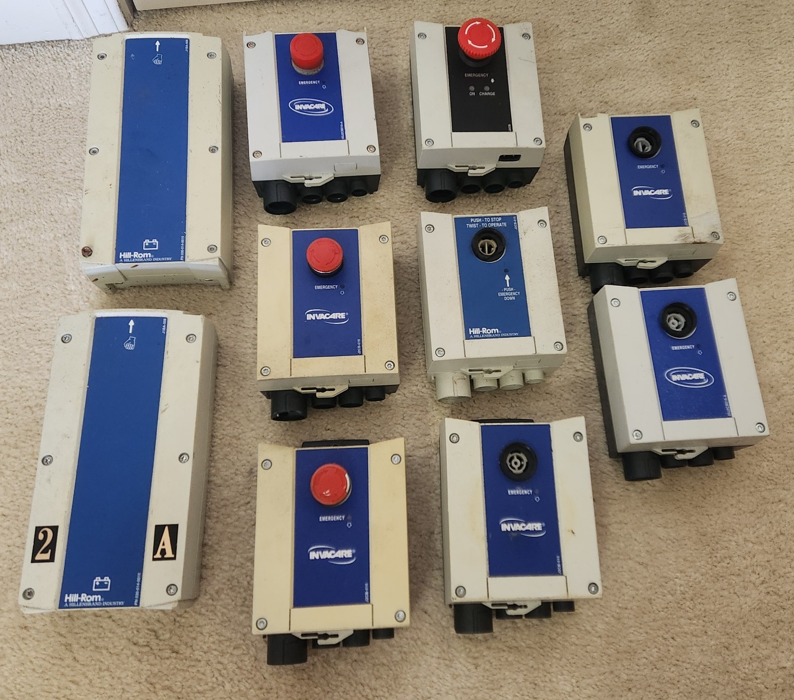 Invacare Reliant 450 / 600 Linak Battery, and Control Box Parts Lot Non-Working Invacare Reliant 450 / 600 Linak Battery, and Control Box Parts Lot Non-Working