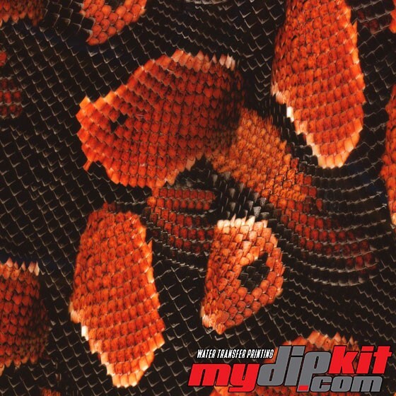 Hydrographic Film Hydrographic Hydro Dip Red Boa AP-109 Hydrographic Film Hydrographic Hydro Dip Red Boa AP-109