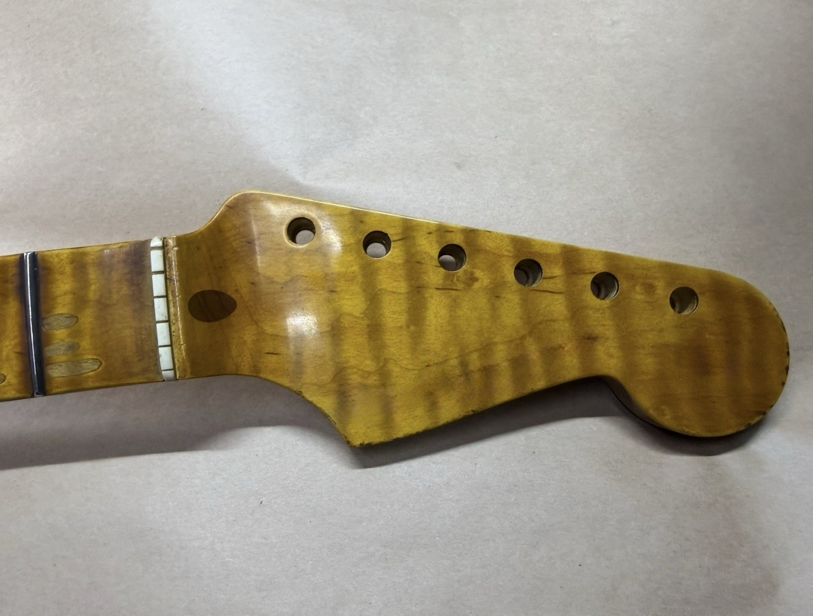 50\'s Stratocaster neck To Order vintage Fender specs custom heavy relic