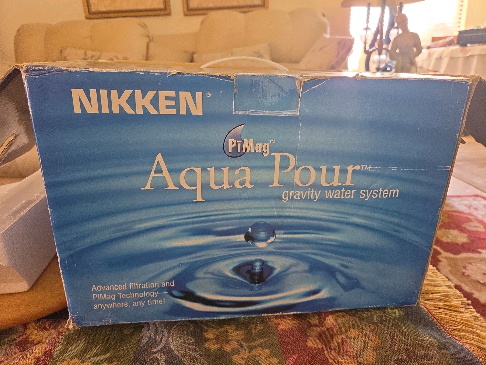 NIKKEN #1360 PiMag Aqua Pour Gravity Water System NIB Complete NIKKEN #1360 PiMag Aqua Pour Gravity Water System NIB Complete