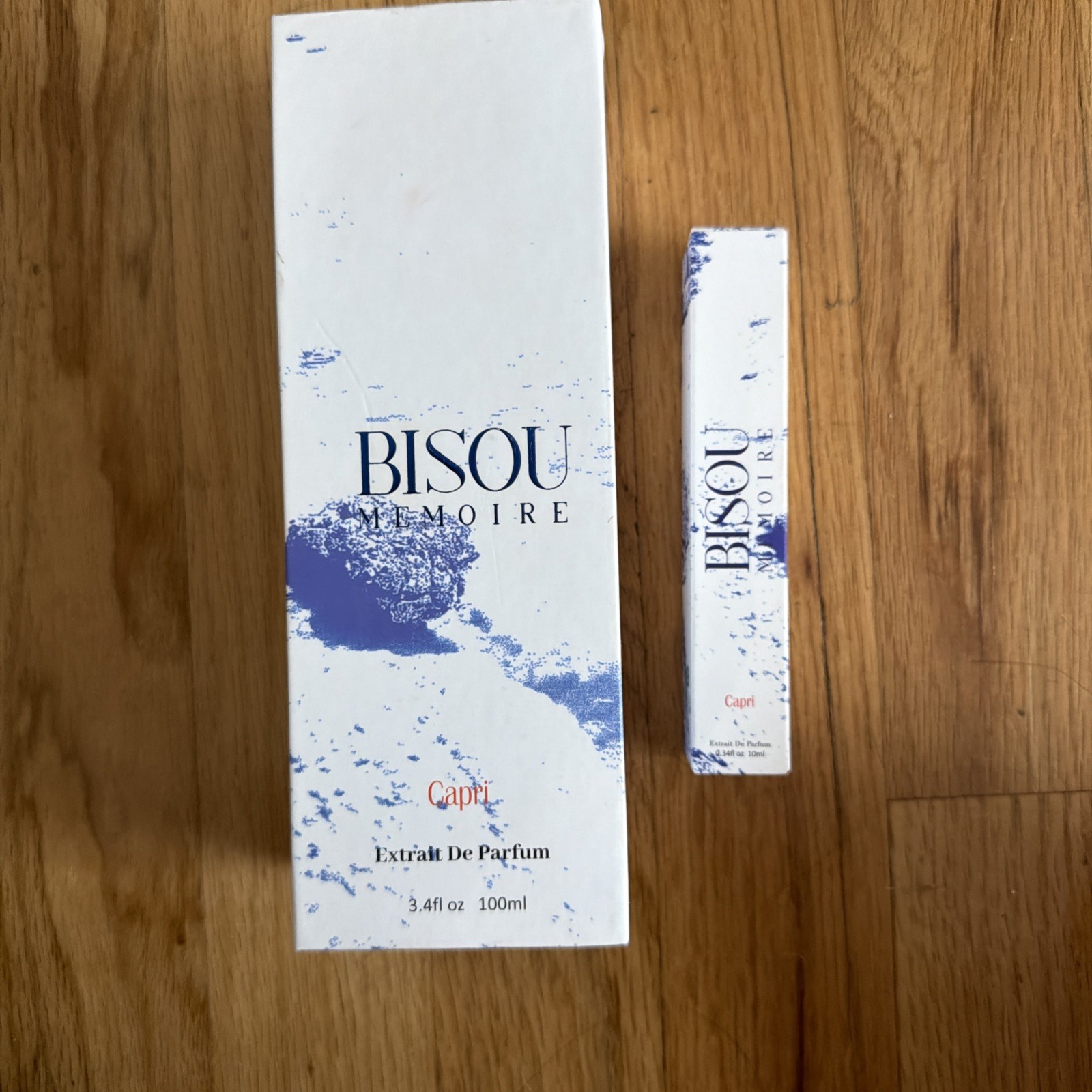Unisex Bisou Memoire’s Capri Extrait De Parfum in 100mL & 10mL